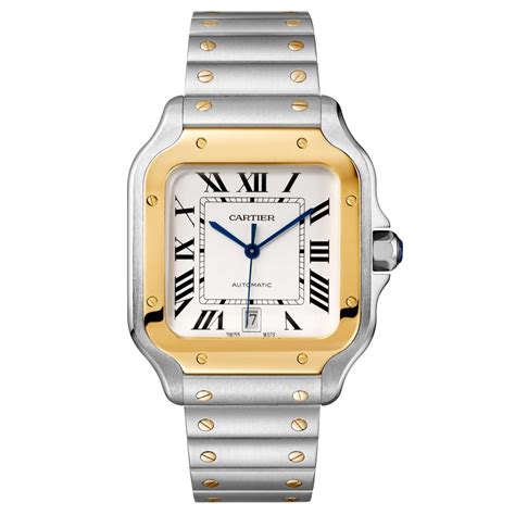 reloj santos de cartier|cartier square watch.